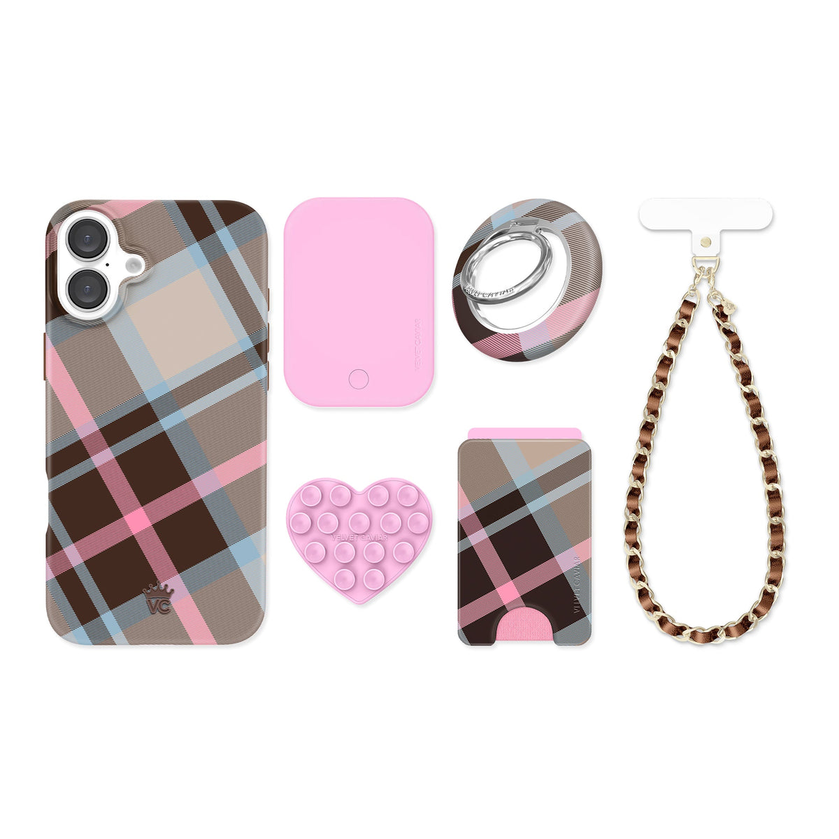 London Plaid iPhone Bundle Set