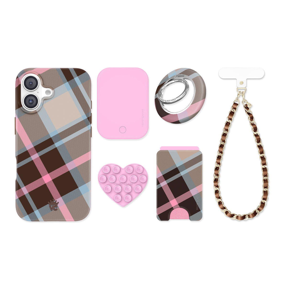 London Plaid iPhone Bundle Set