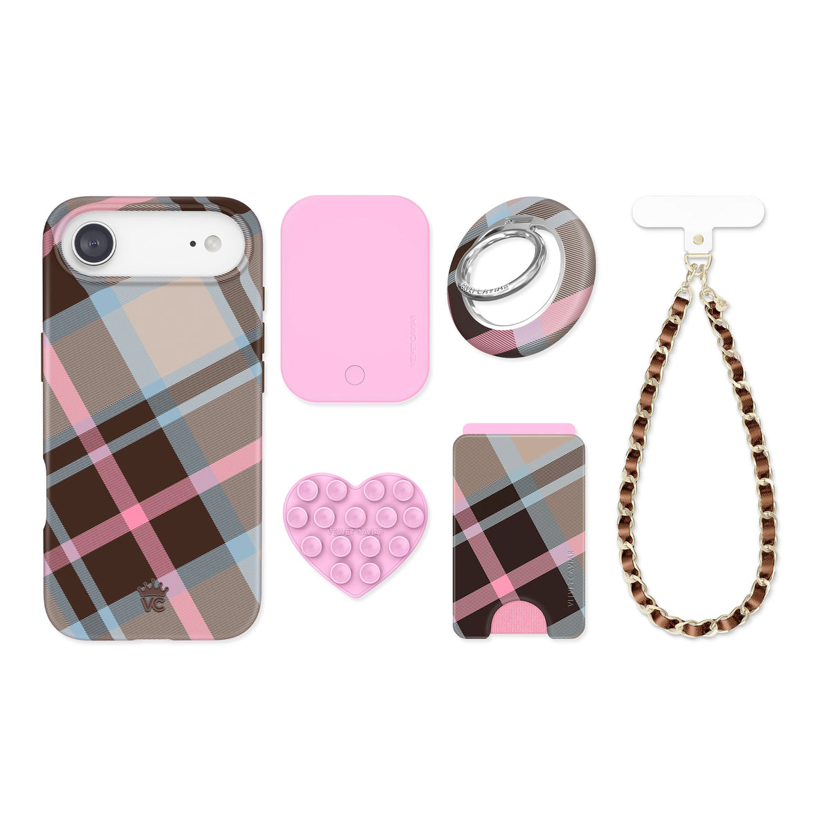 London Plaid iPhone Bundle Set