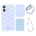Lovely Blue Bows iPhone Bundle Set - Grip