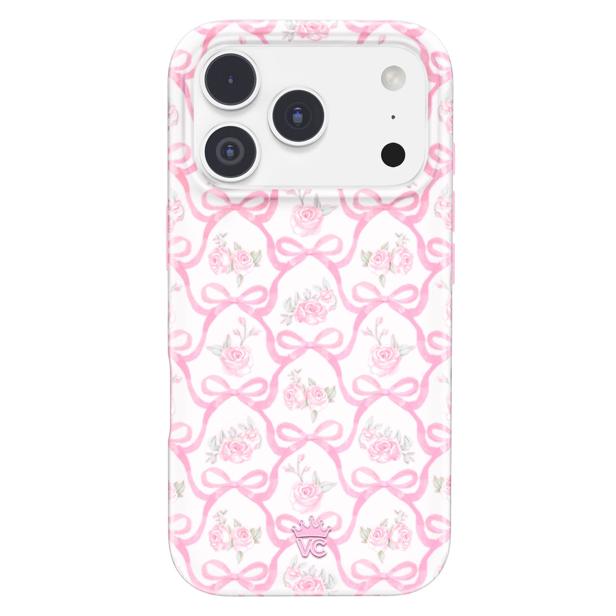 Lovely Pink Bows iPhone Case