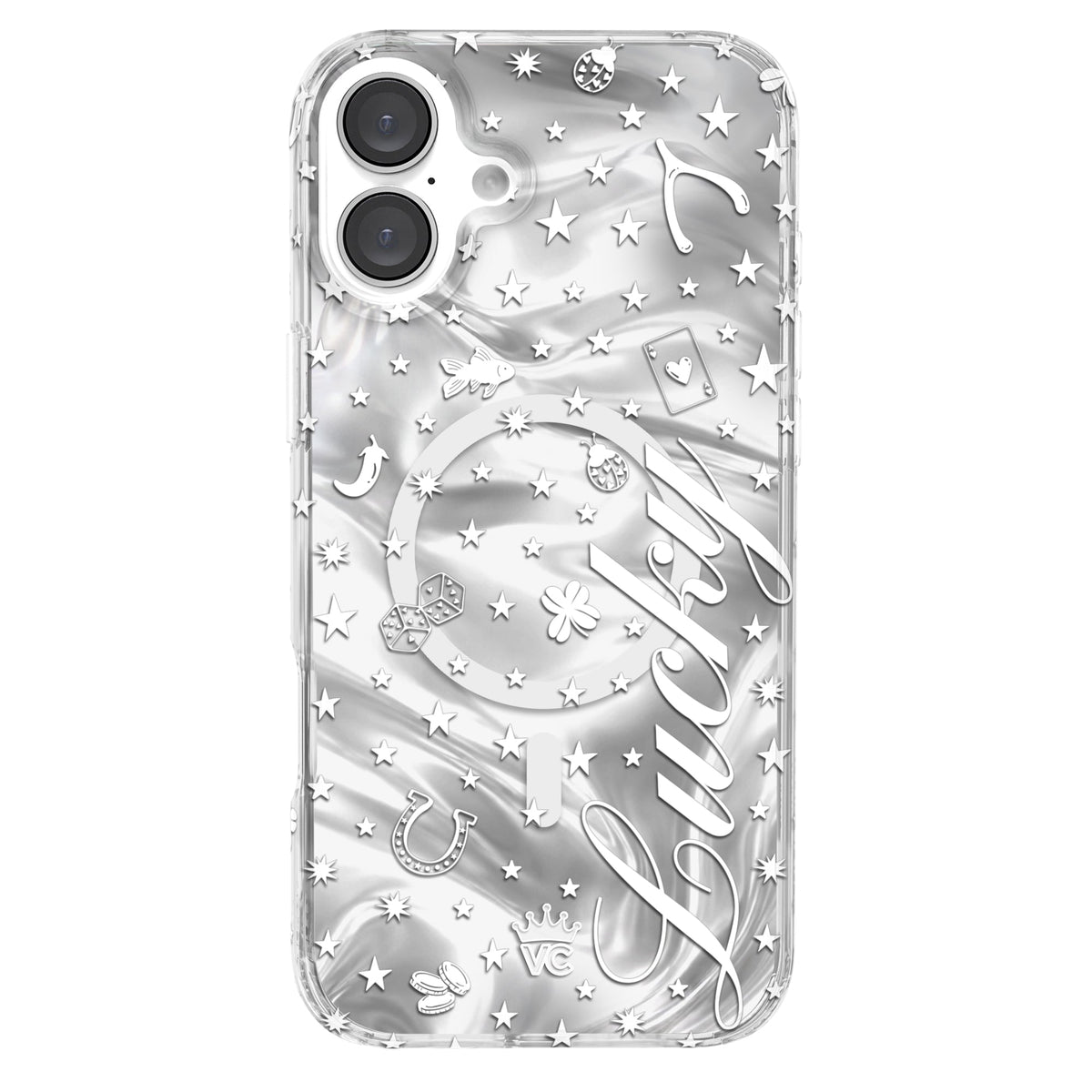 Lucky Girl Holo iPhone Case