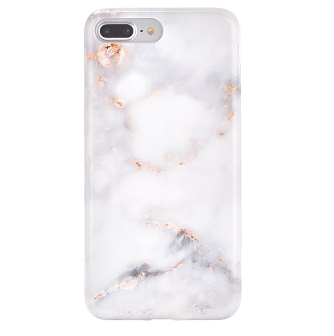 Gray Clouds Marble iPhone Case