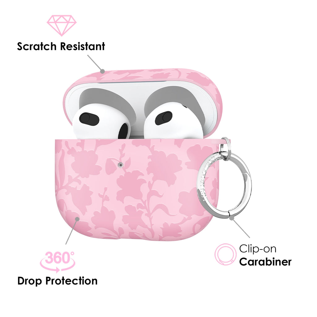 Magical Mauve Floral AirPod Case