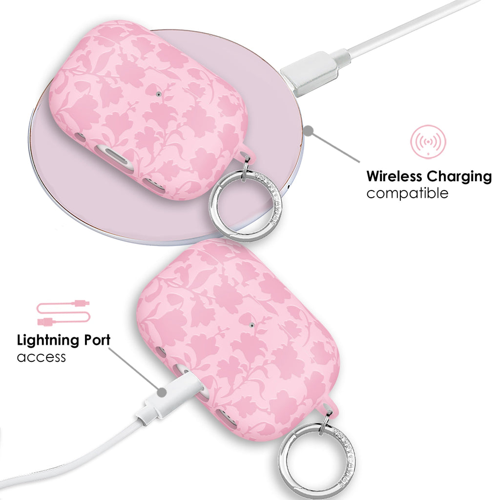 Magical Mauve Floral AirPod Case
