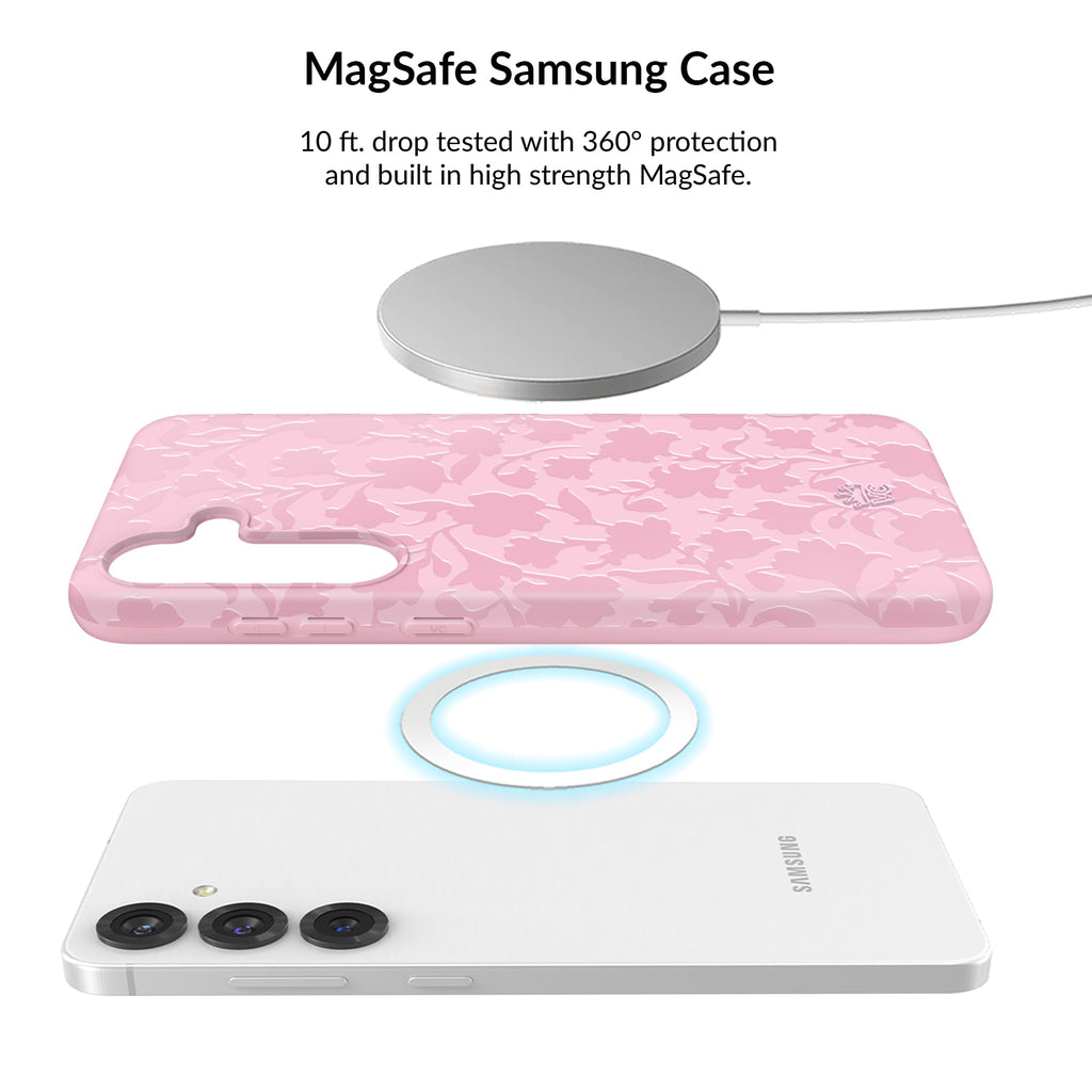 Magical Mauve Floral Samsung Bundle Set