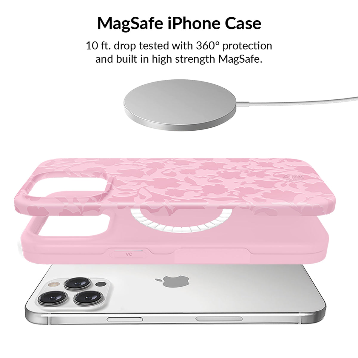 Magical Mauve Floral iPhone Bundle Set