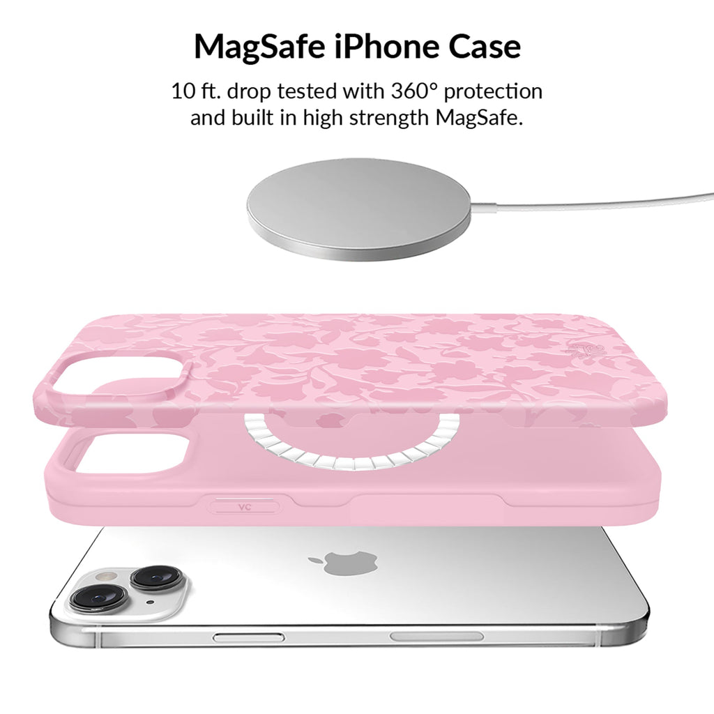 Magical Mauve Floral iPhone Bundle Set