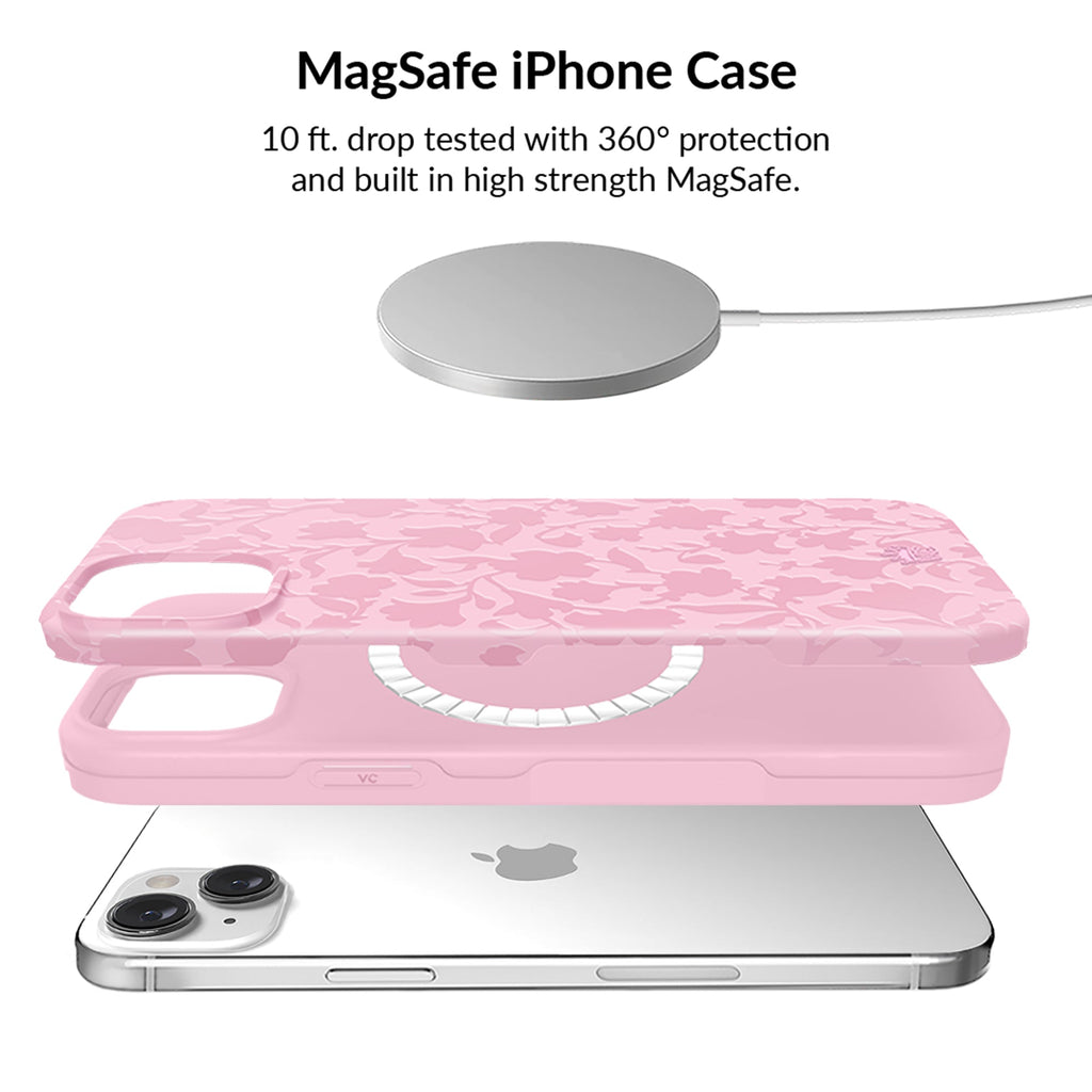 Magical Mauve Floral iPhone Bundle Set