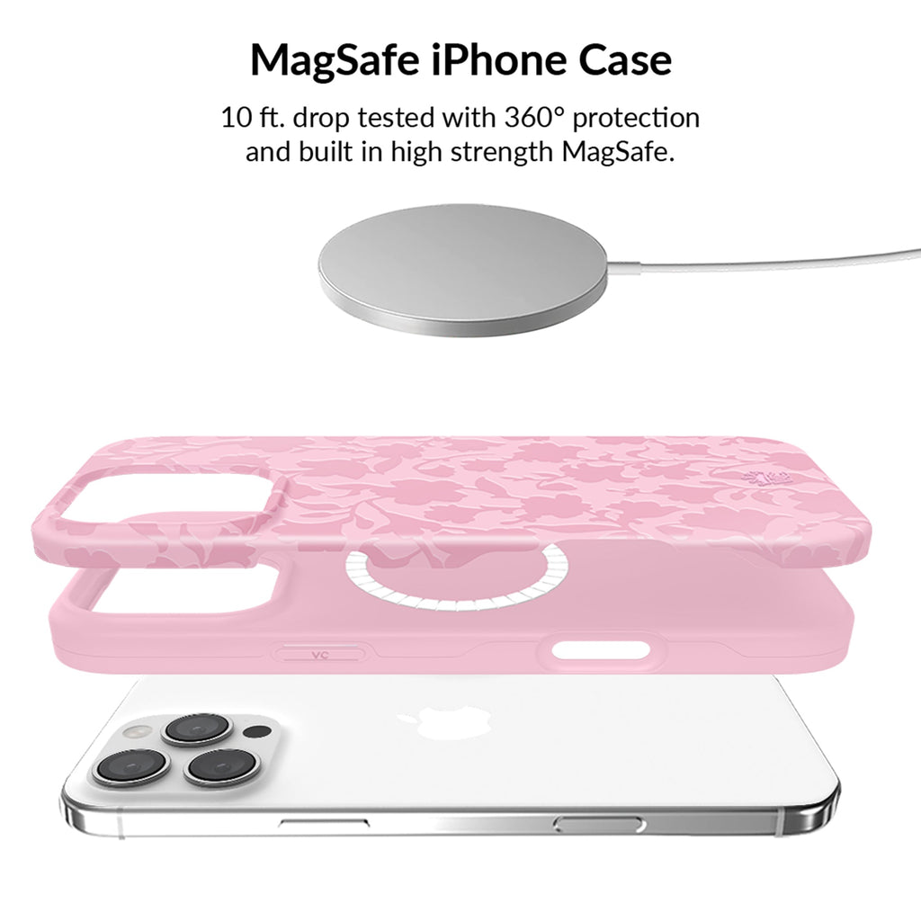 Magical Mauve Floral iPhone Bundle Set