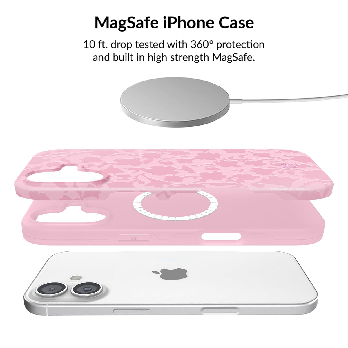 Magical Mauve Floral iPhone Bundle Set