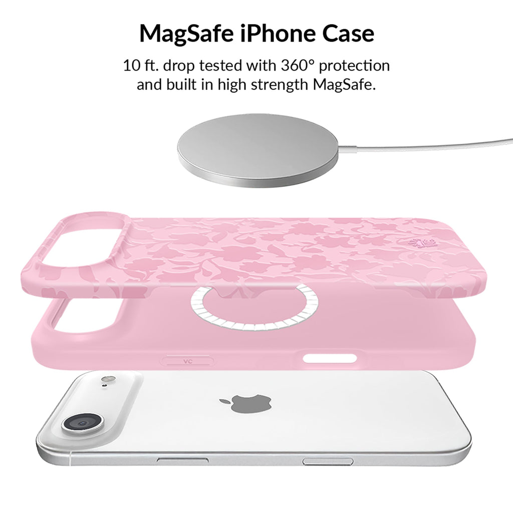 Magical Mauve Floral iPhone Bundle Set
