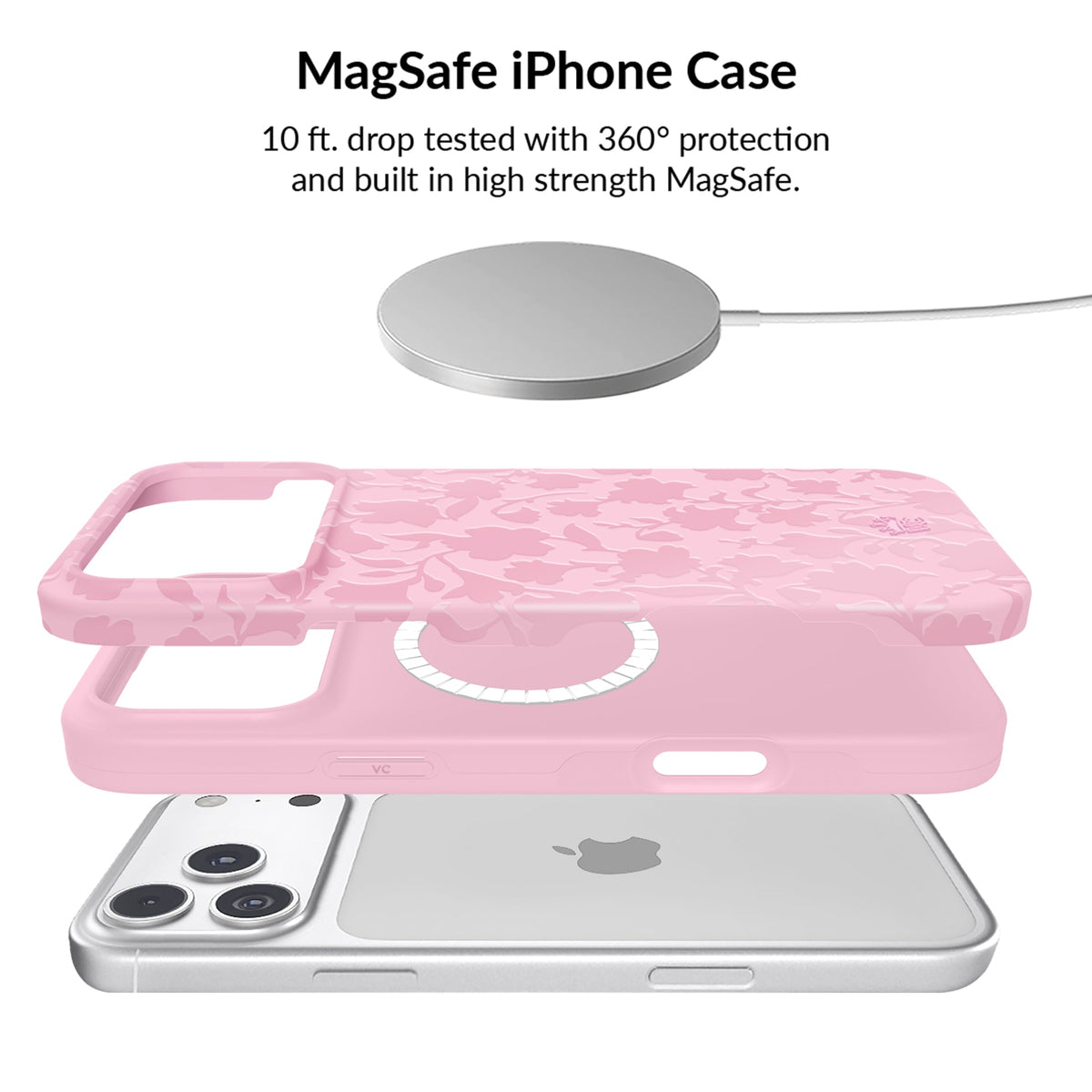 Magical Mauve Floral iPhone Bundle Set