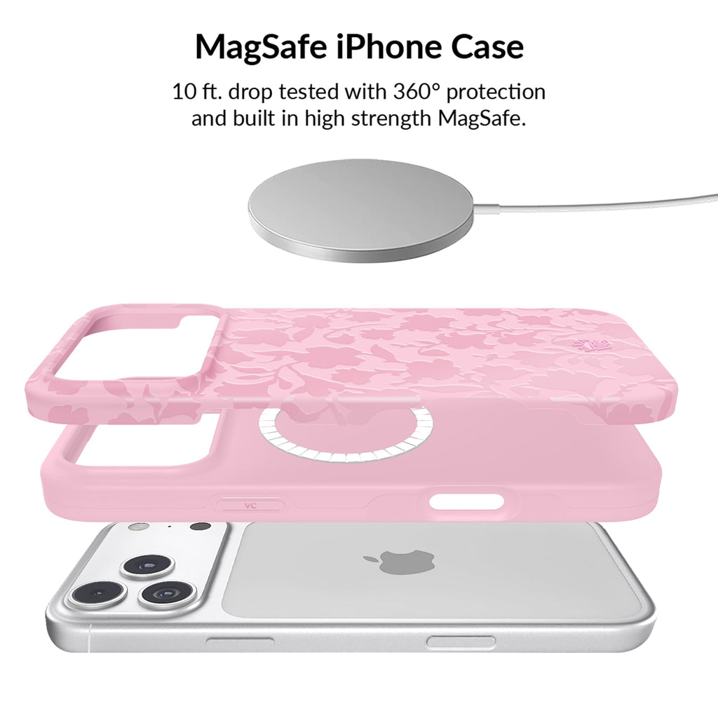 Magical Mauve Floral iPhone Bundle Set