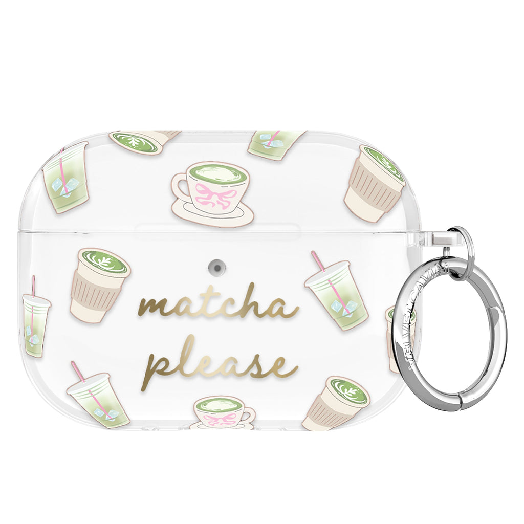 Matcha Please AirPod Case