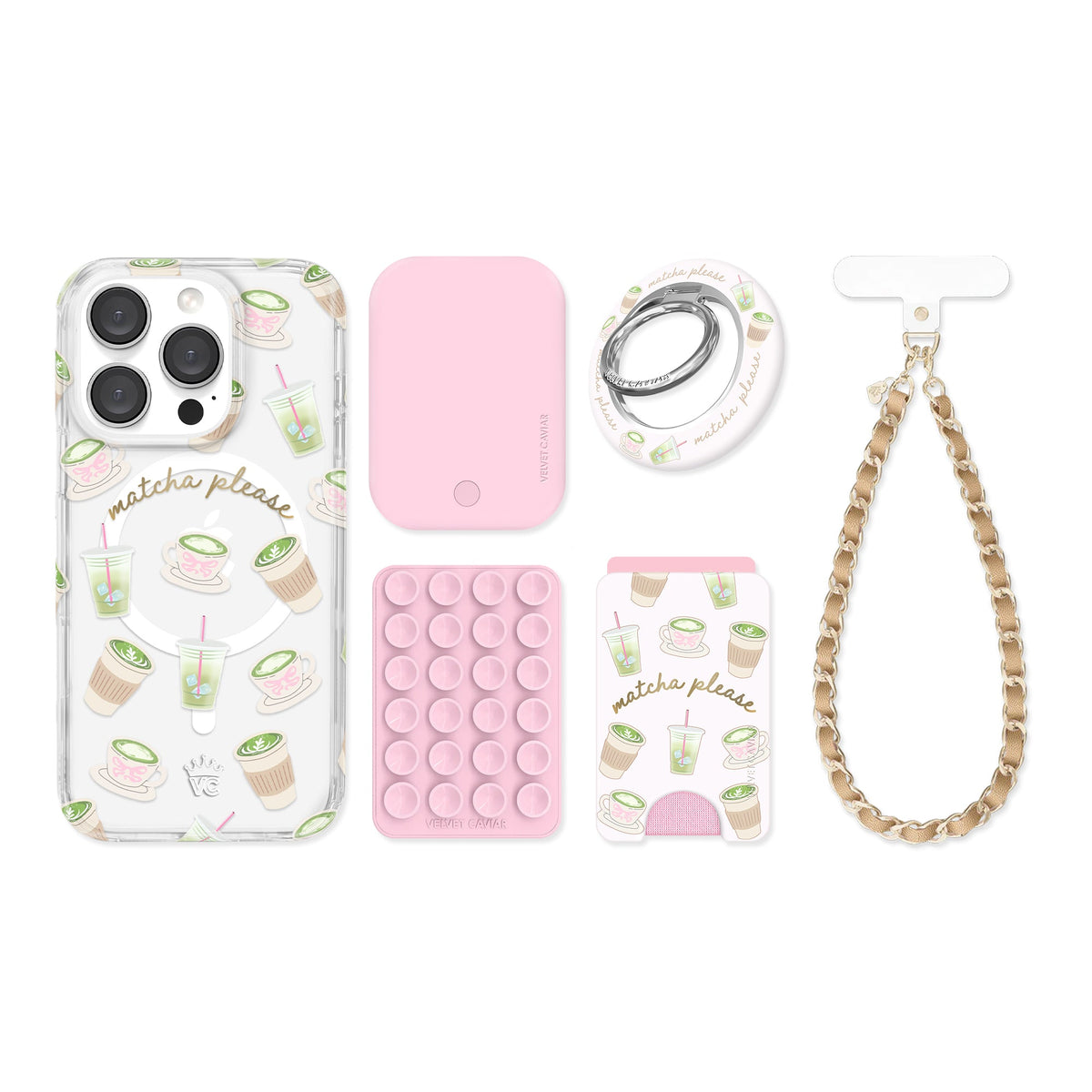 Matcha Please iPhone Bundle Set