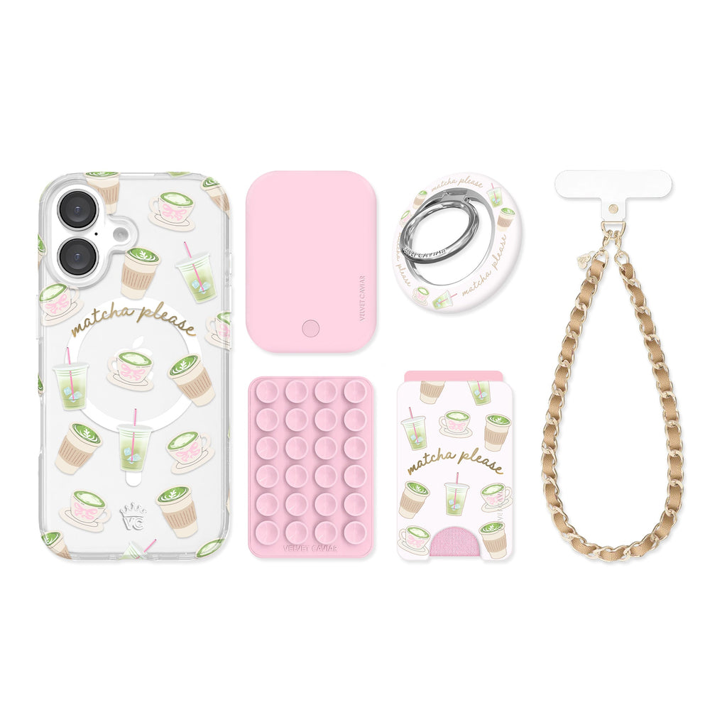 Matcha Please iPhone Bundle Set
