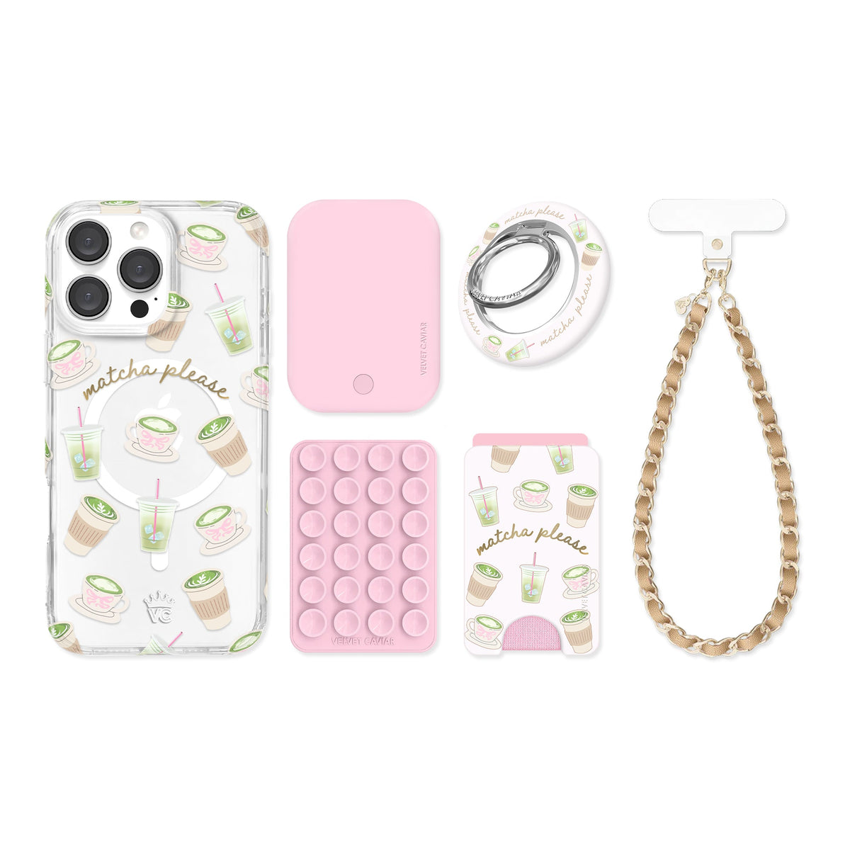 Matcha Please iPhone Bundle Set