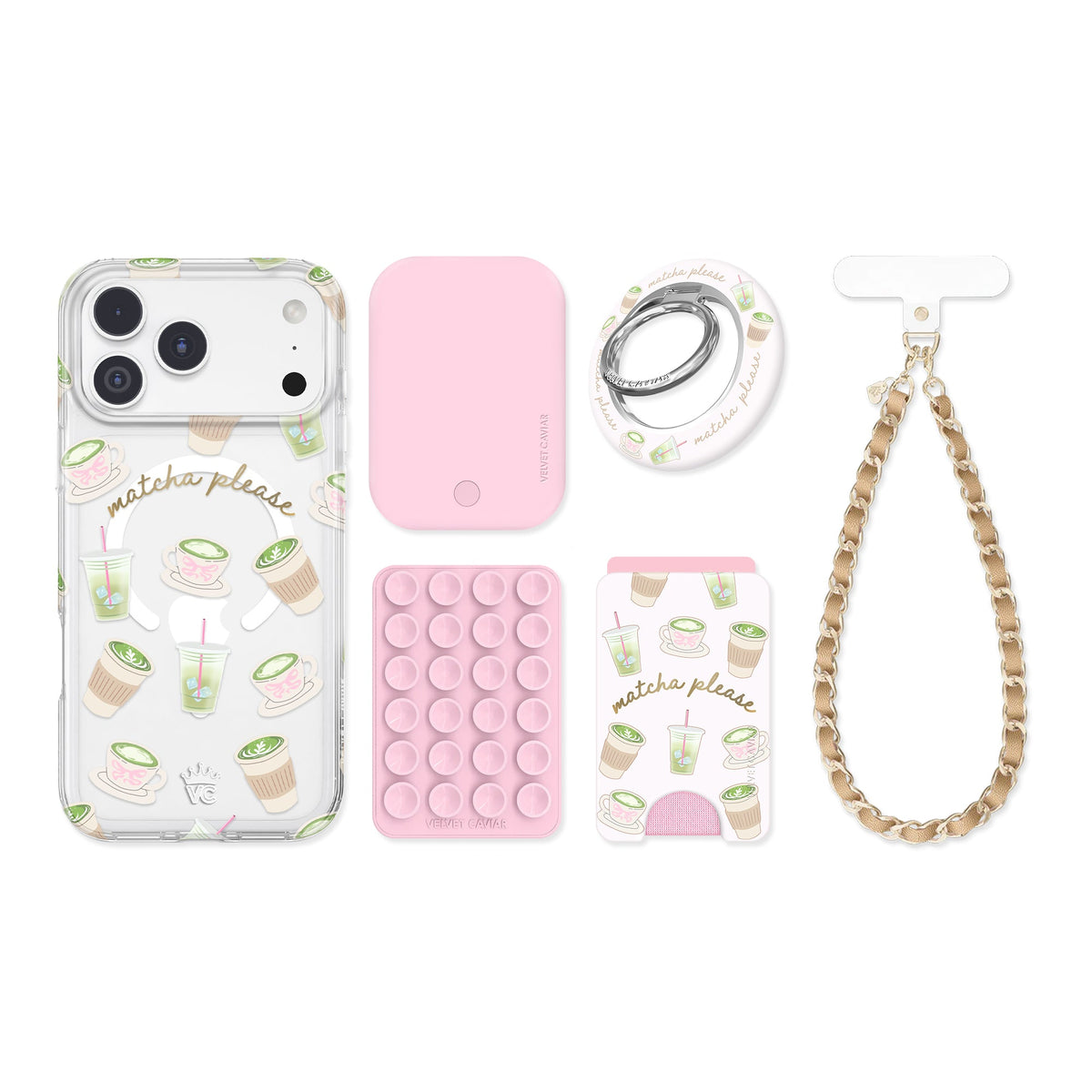 Matcha Please iPhone Bundle Set