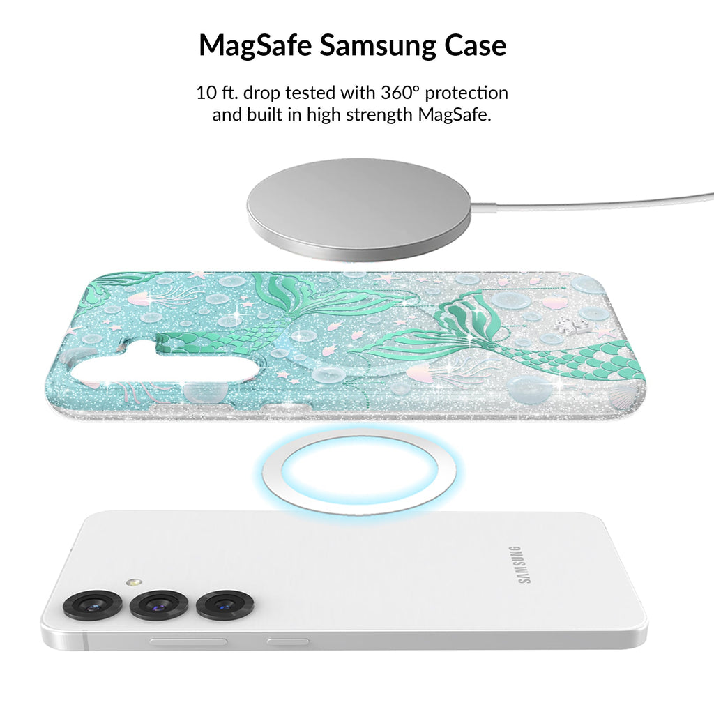 Mermaid Glitter Holo Samsung Bundle Set