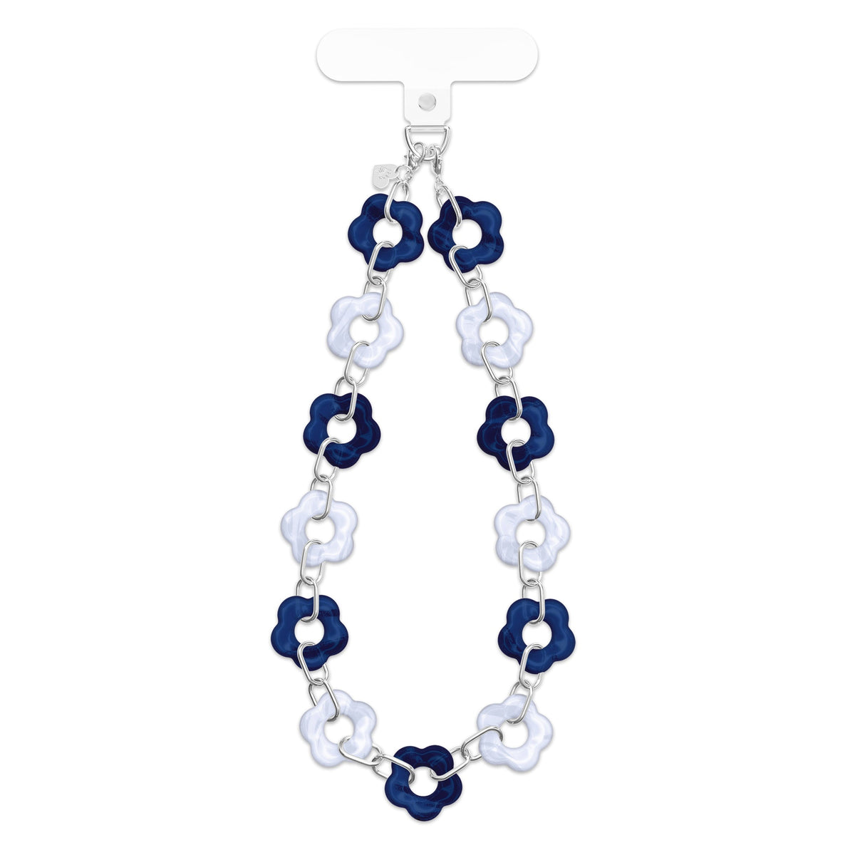 Midnight Blossom Chain Phone Charm