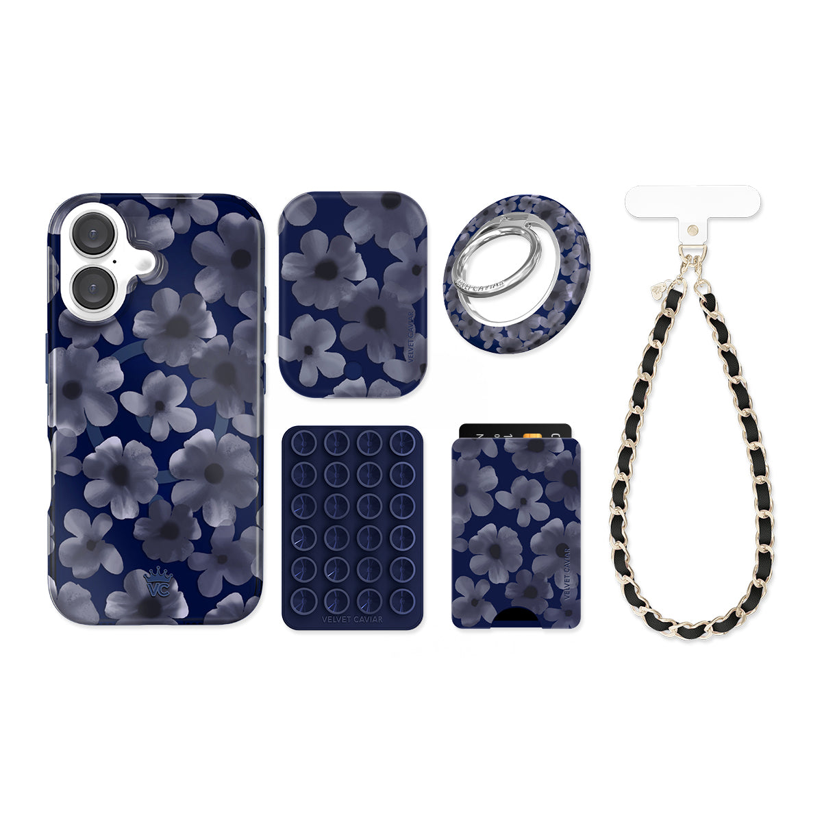 Midnight Blossom iPhone Bundle Set