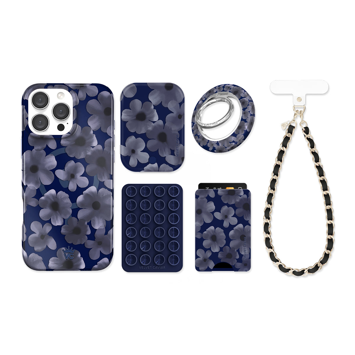 Midnight Blossom iPhone Bundle Set