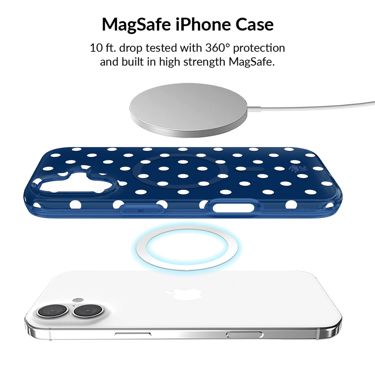 Midnight Polka Dot iPhone Bundle Set