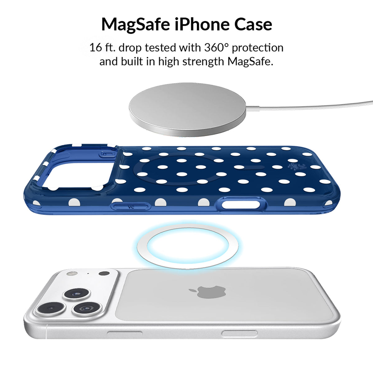 Midnight Polka Dot iPhone Bundle Set