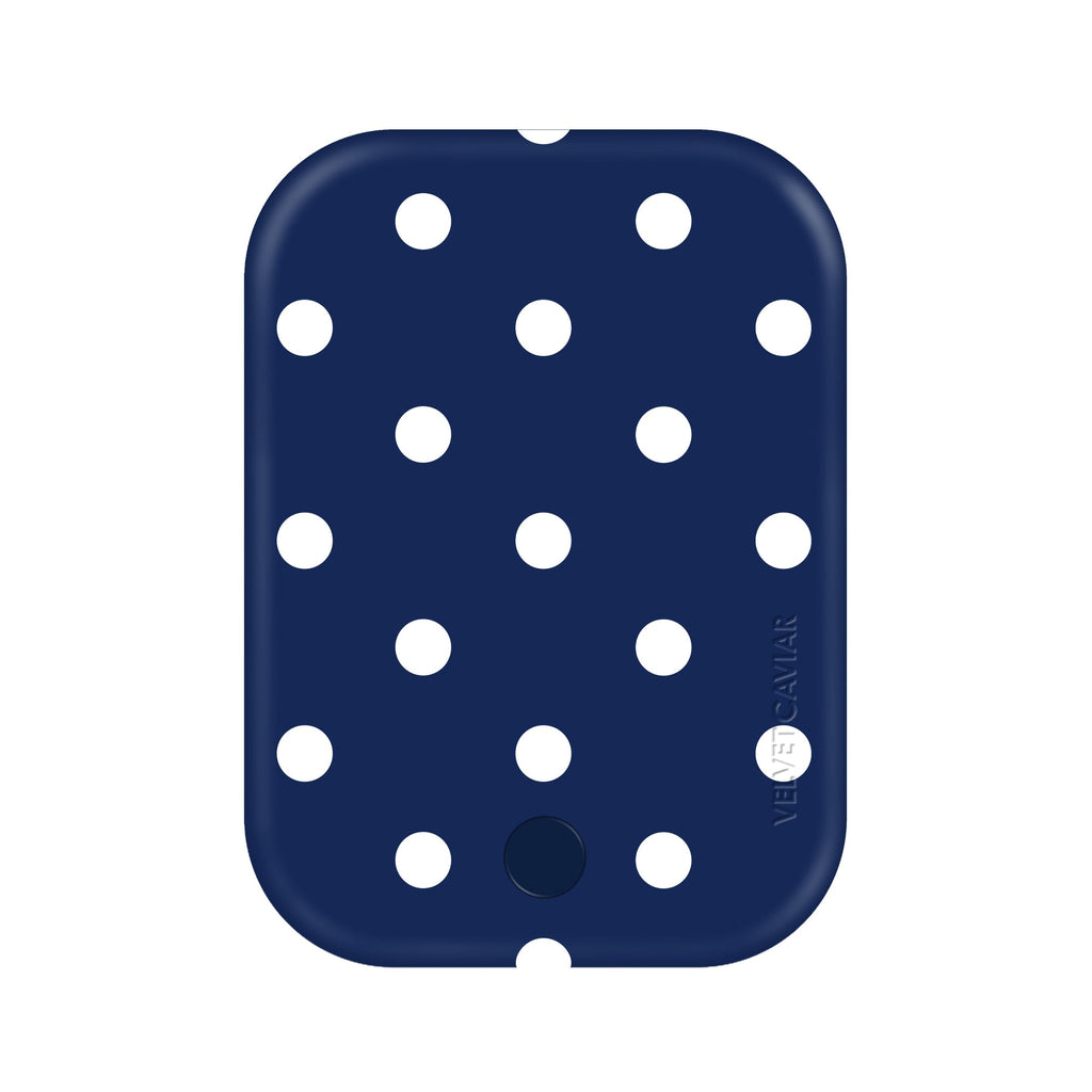 Midnight Polka Dot Portable MagSafe Charger Power Pack
