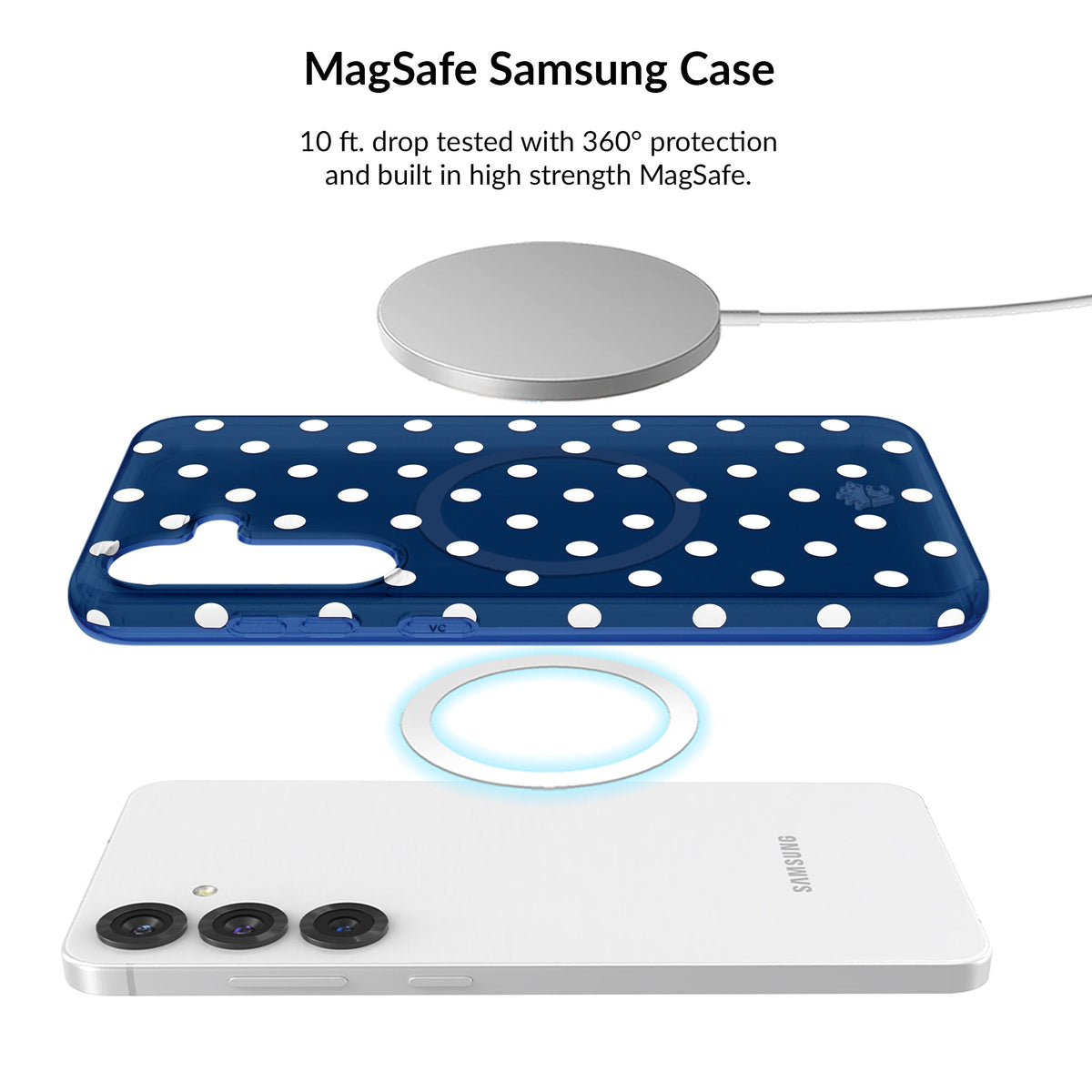 Midnight Polka Dot Samsung Bundle Set