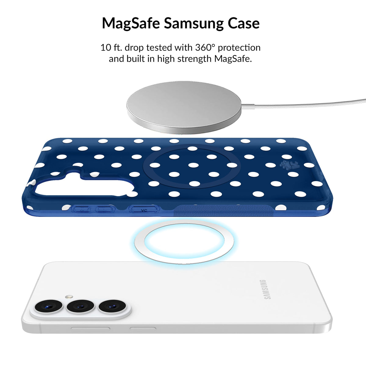 Midnight Polka Dot Samsung Bundle Set