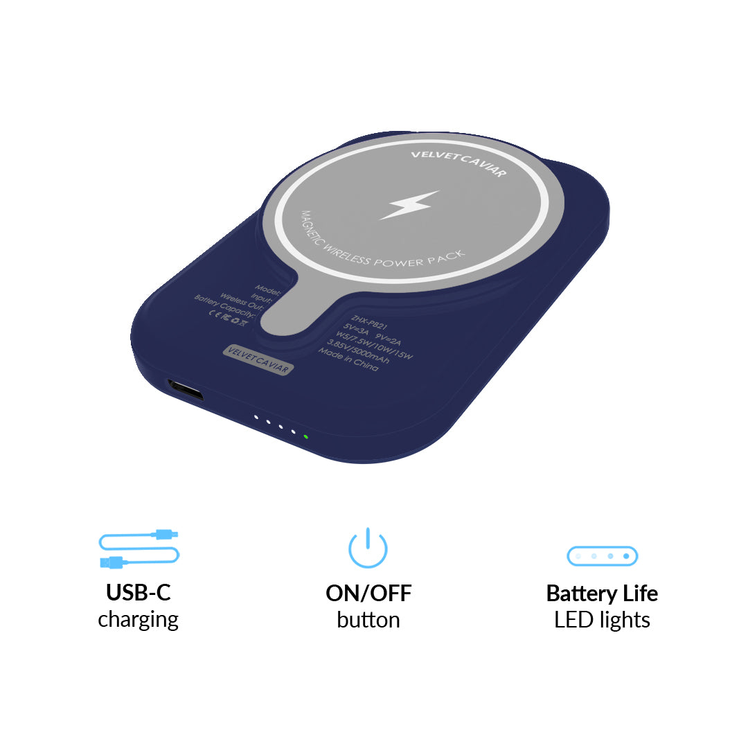 Midnight Stars Portable MagSafe Charger Power Pack