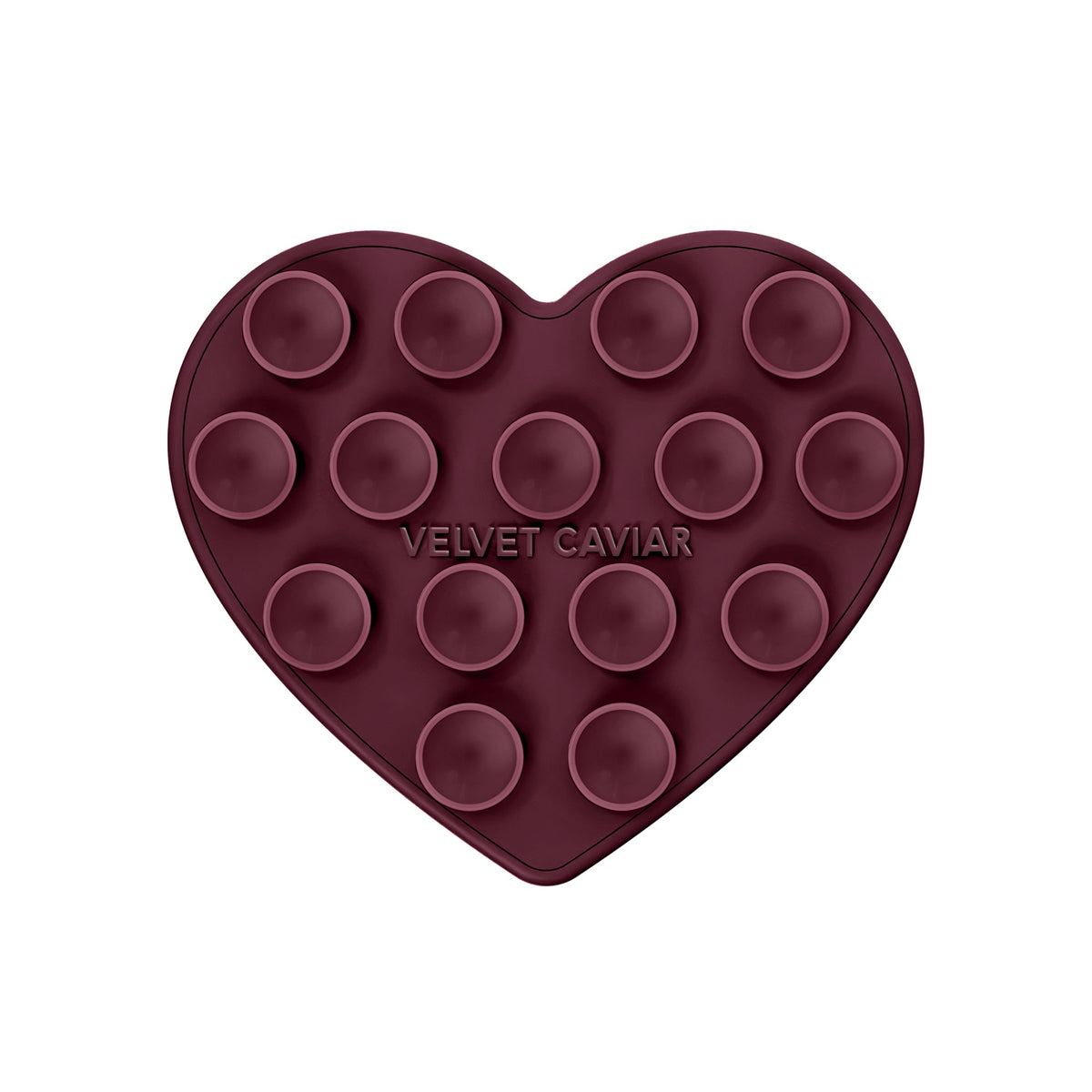 Burgundy 1990 Heart MagSafe MightyGrip