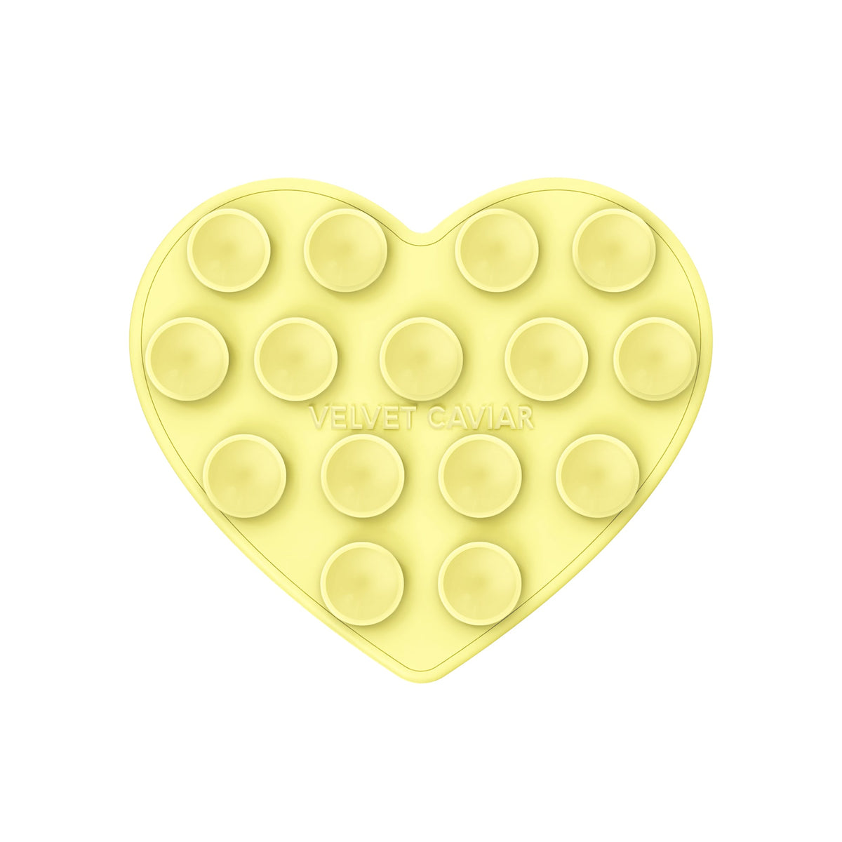 Butter Yellow Heart MagSafe MightyGrip