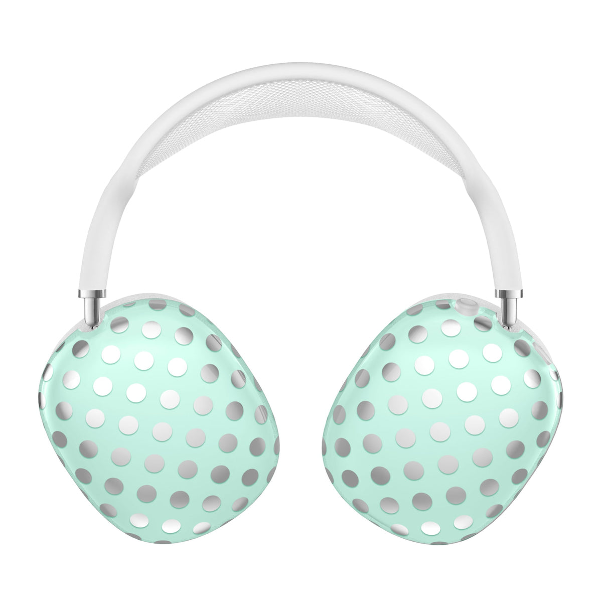 Mint Chrome Polka Dot AirPod Max Case
