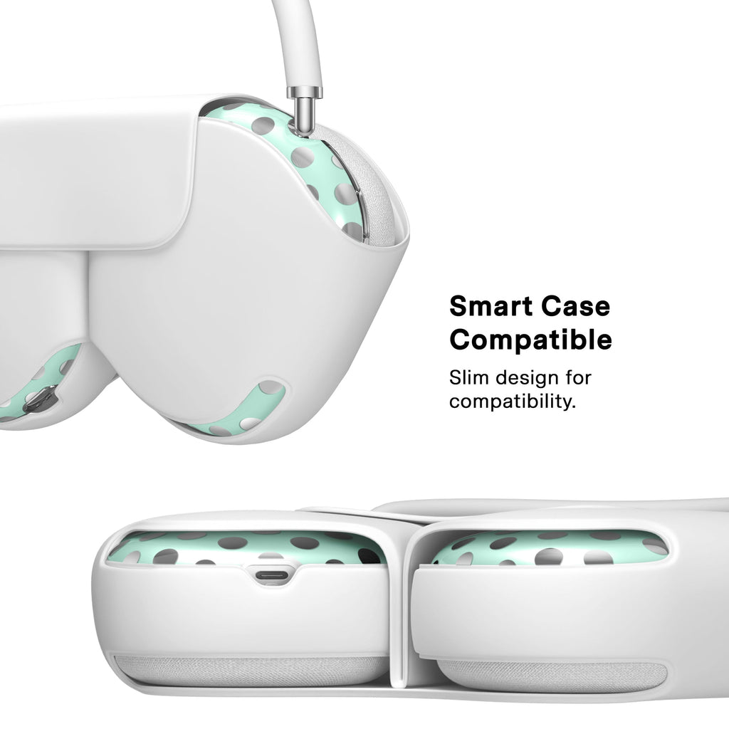 Mint Chrome Polka Dot AirPod Max Case