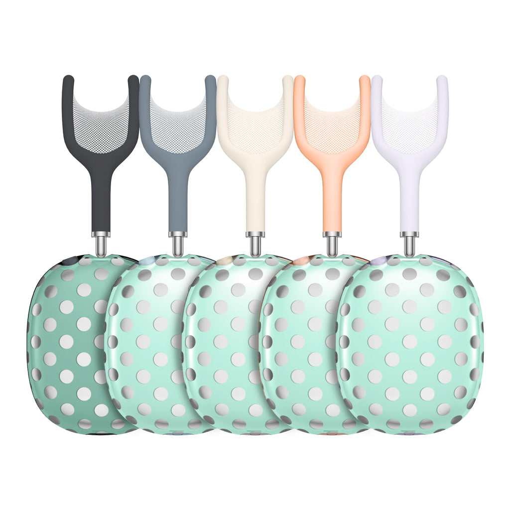 Mint Chrome Polka Dot AirPod Max Case