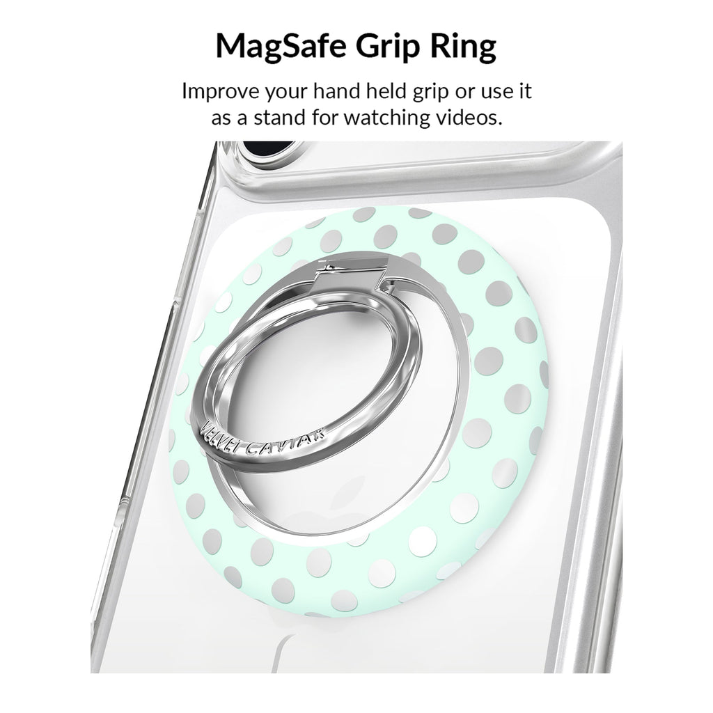 Mint Chrome Polka Dot iPhone Bundle Set