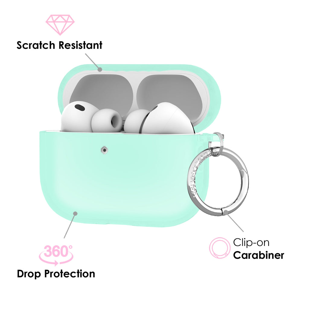 Mint Jelly AirPod Case
