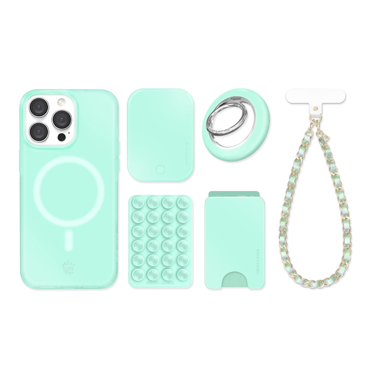 Mint Jelly iPhone Bundle Set