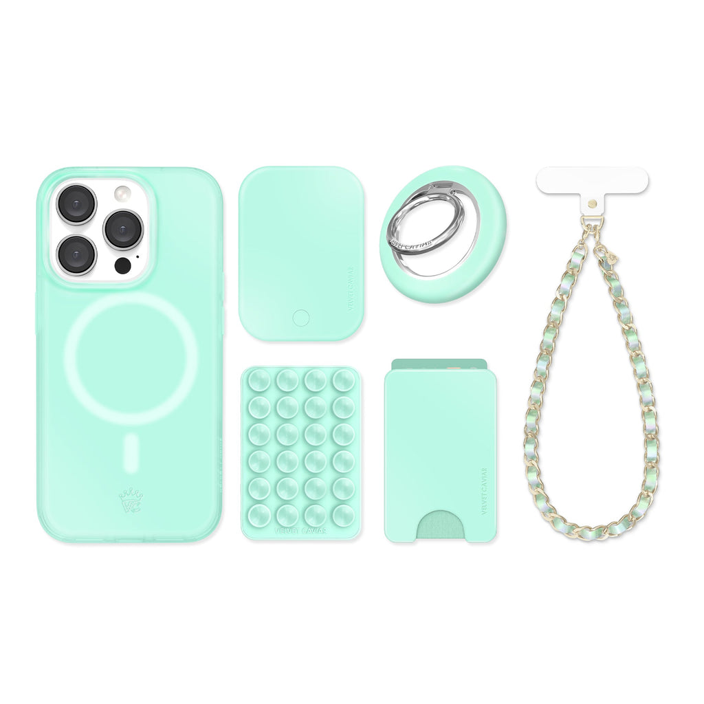 Mint Jelly iPhone Bundle Set