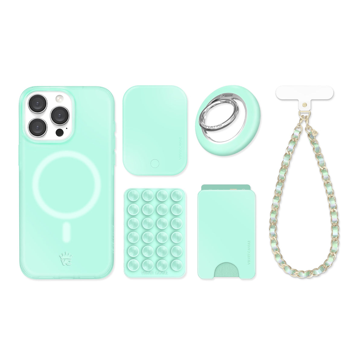 Mint Jelly iPhone Bundle Set