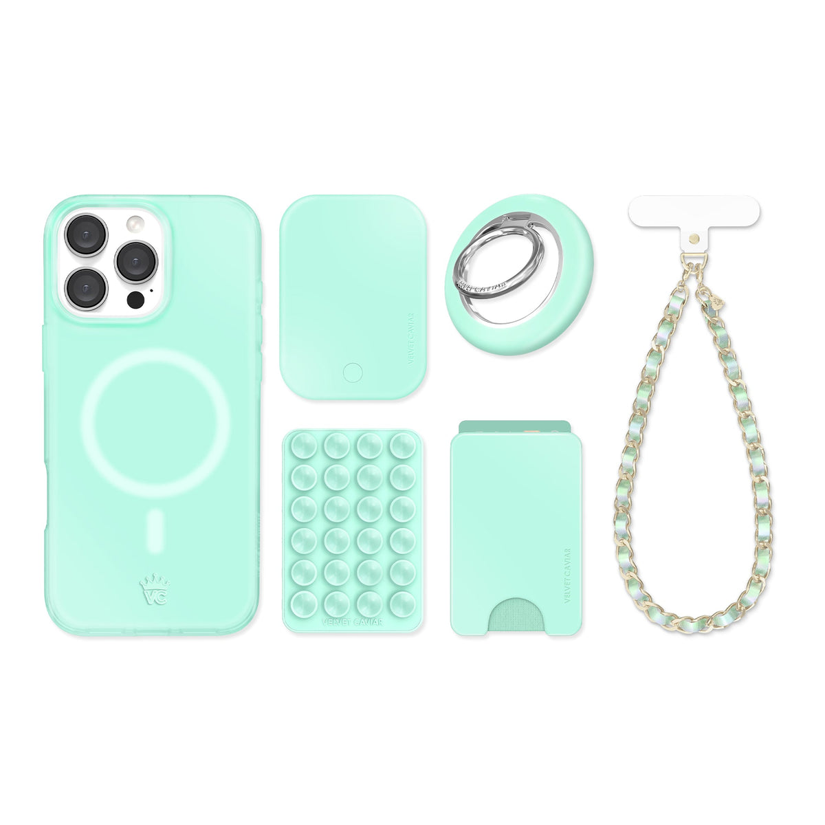 Mint Jelly iPhone Bundle Set