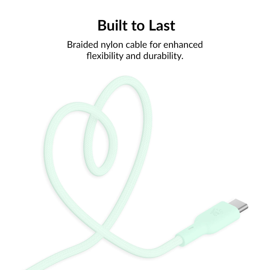 Mint Fast Charging Cable, 6ft USB-C
