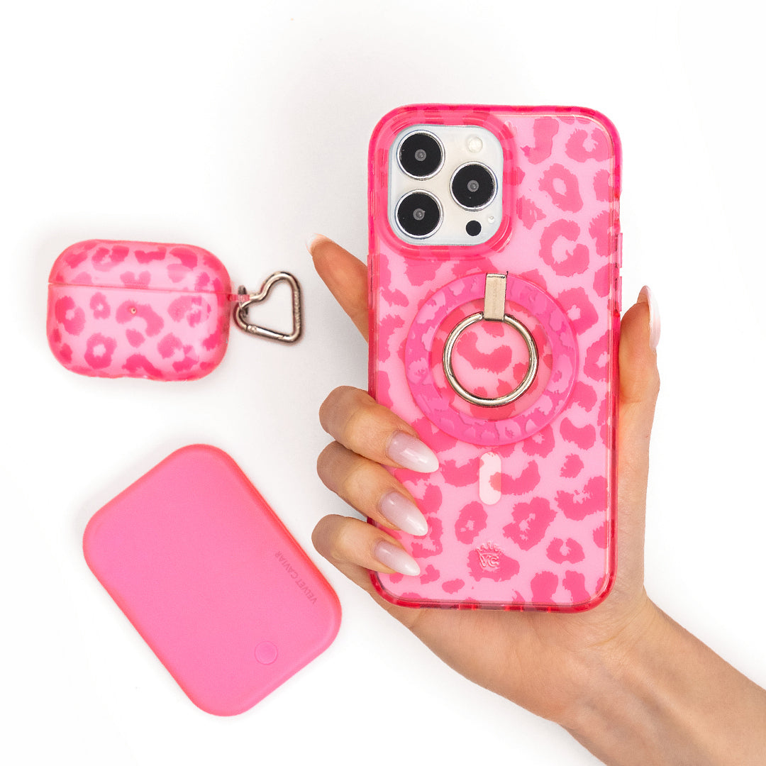 Candy Pink Portable MagSafe Charger Power Pack