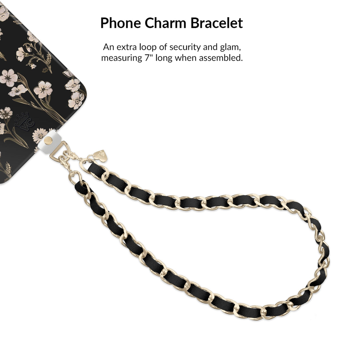 Nightbloom Gold Chrome Floral Samsung Bundle Set