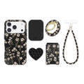 Nightbloom Gold Chrome Floral iPhone Bundle Set