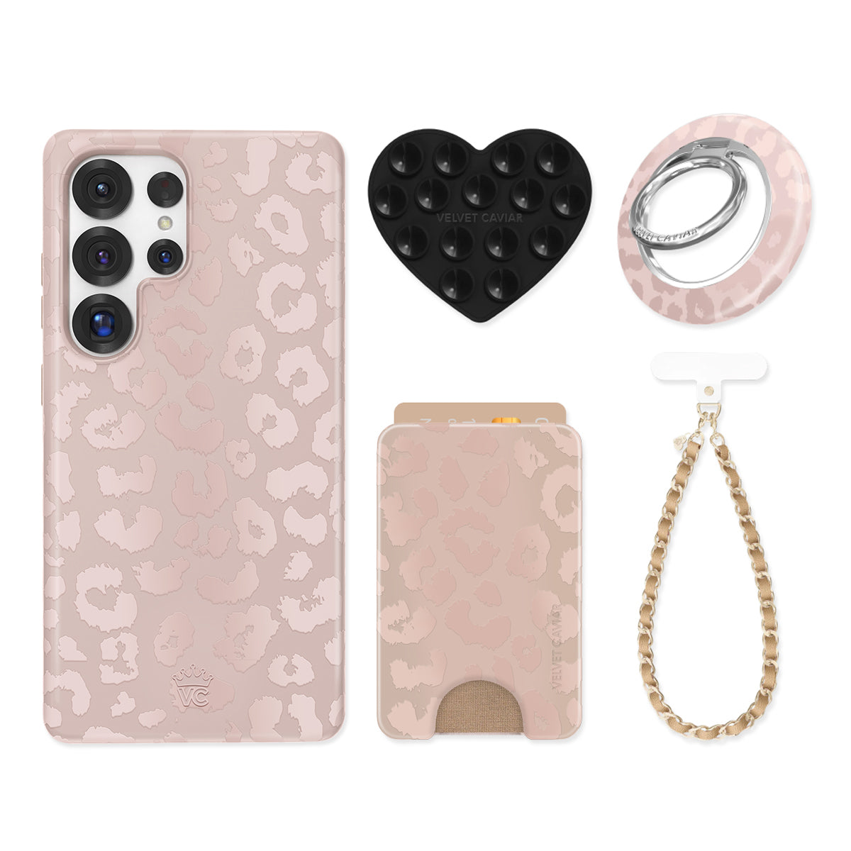 Nude Leopard Samsung Bundle Set