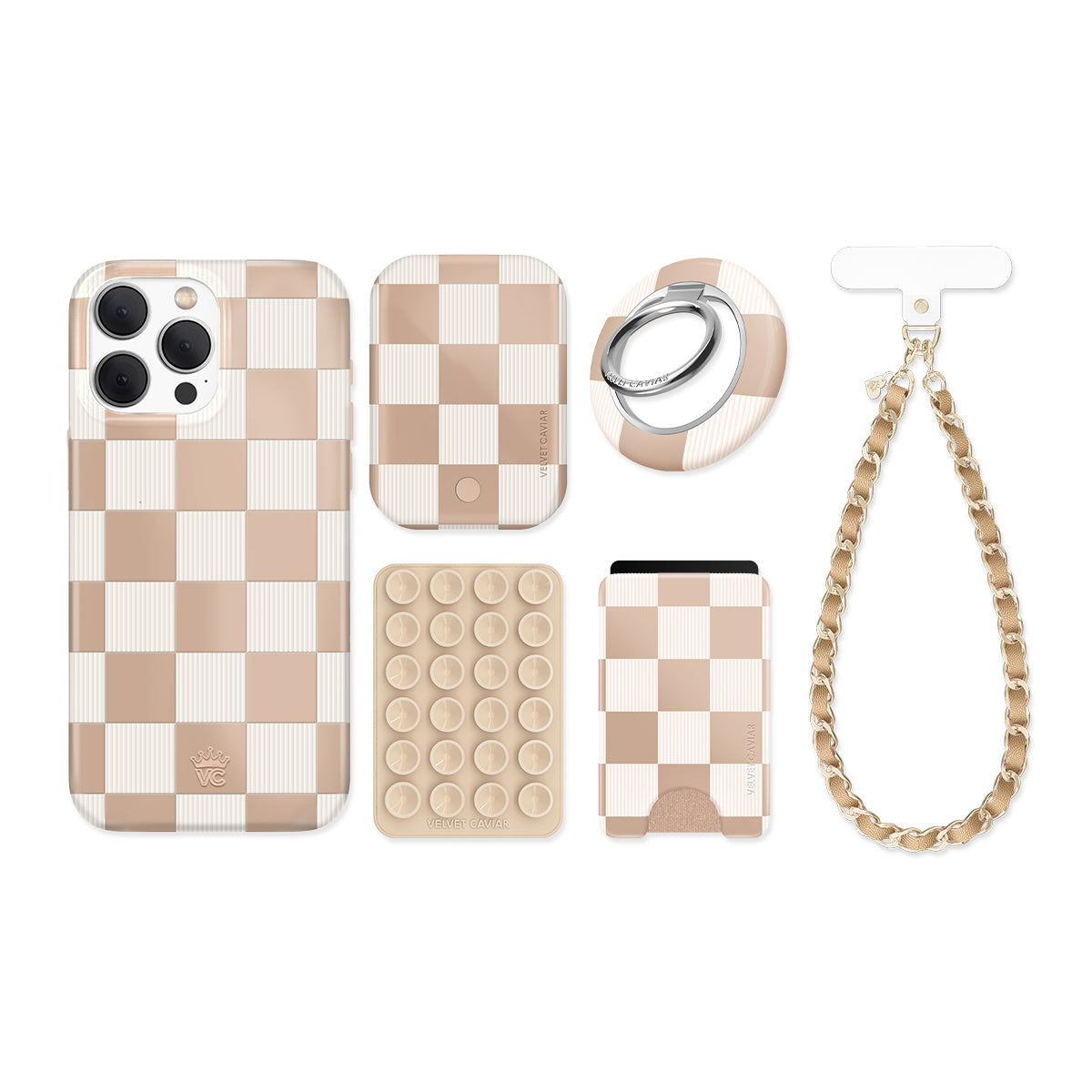Nude Vibe Check iPhone Bundle Set